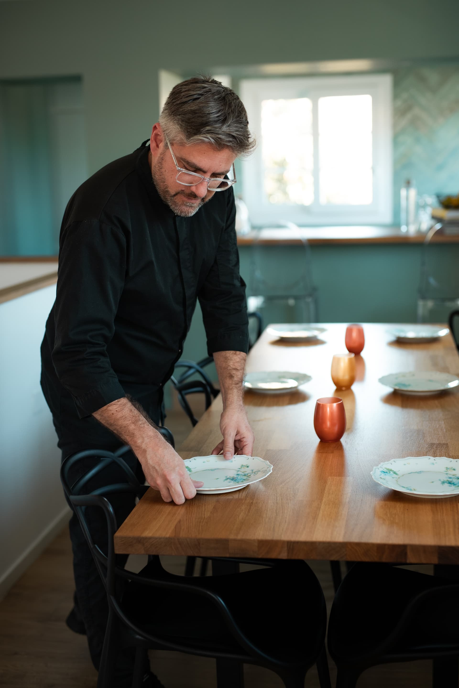 Dressage gastronomique, geste minute