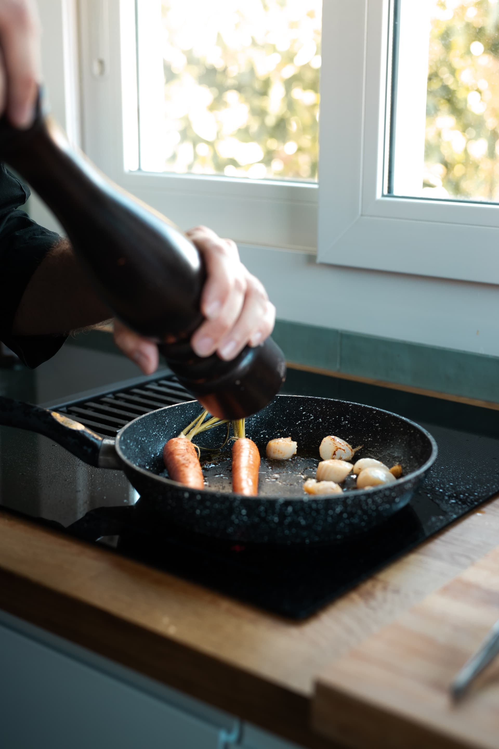 Cuisson minute au feu vif